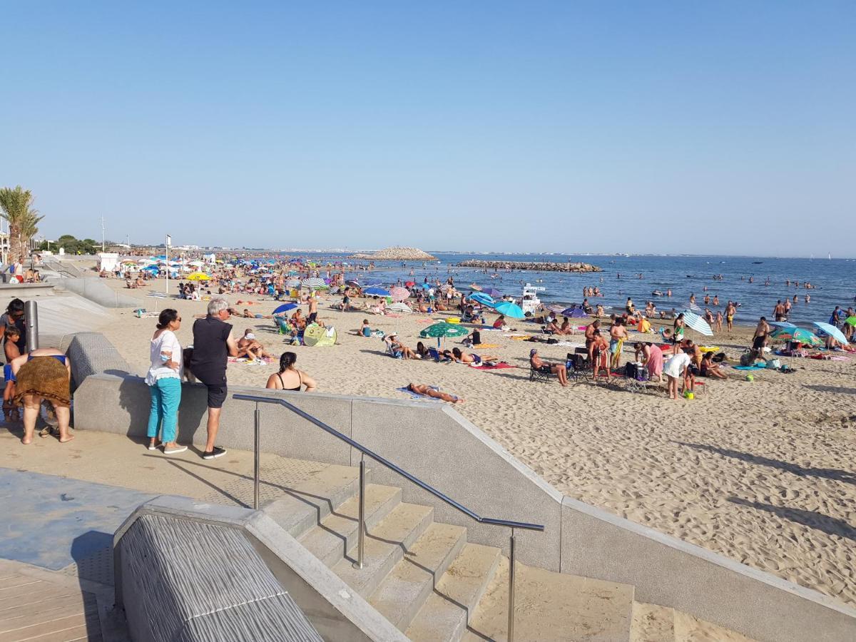 Corail Studio - 2Min Plage Centre Ville - Clim - Wifi - Parking Prive - Ideal Famille - La Grande Motte Eksteriør bilde